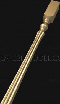Balusters (BL_0605) 3D model for CNC machine